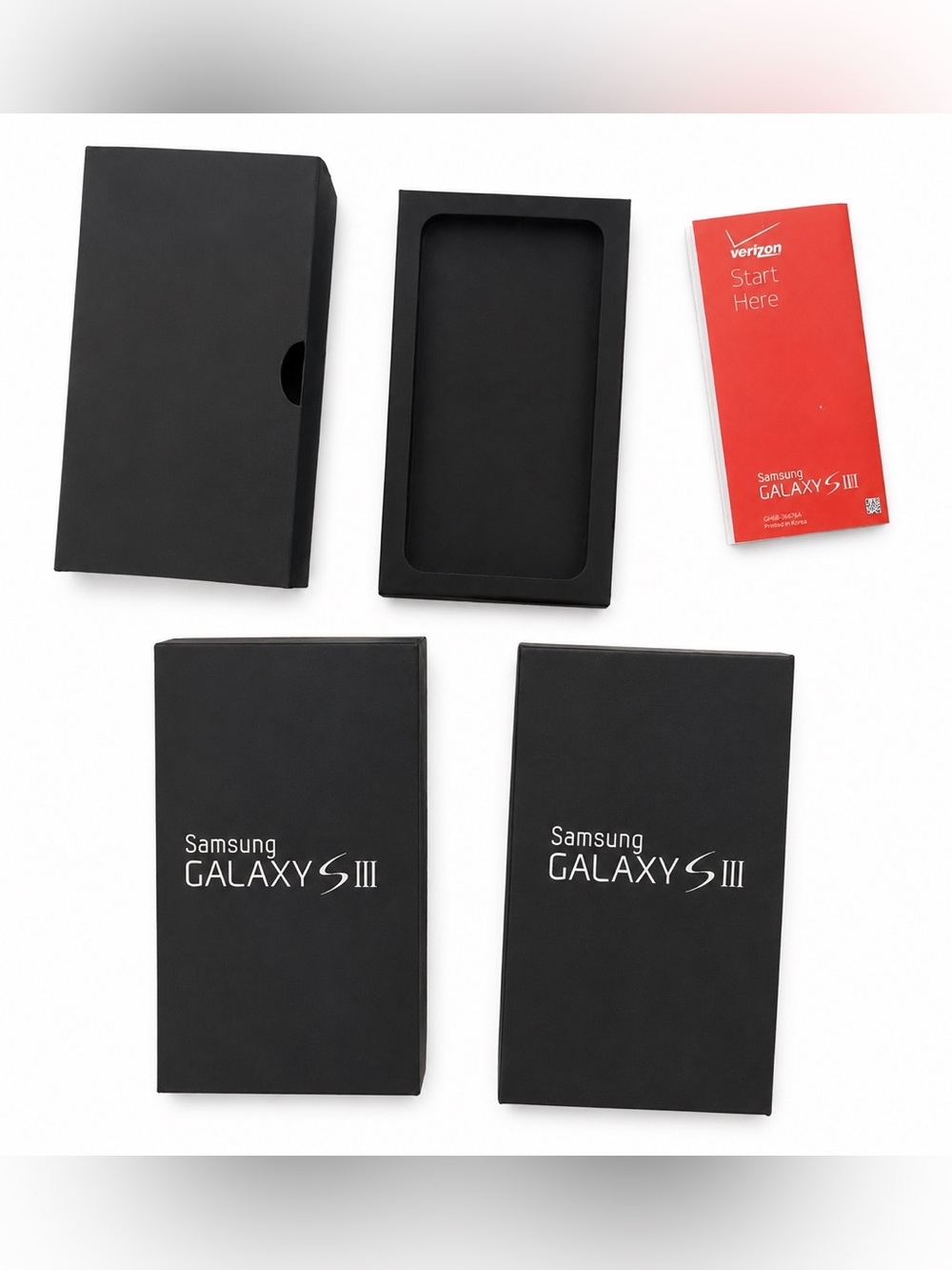 Samsung Galaxy S III Verizon Original Box, Manuals & Inserts – No Phone - Picture 1 of 6